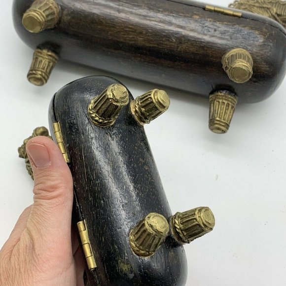 Vintage hinged-box horses - Picture 6 of 13